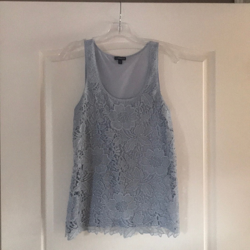 Express Lace overlay tank